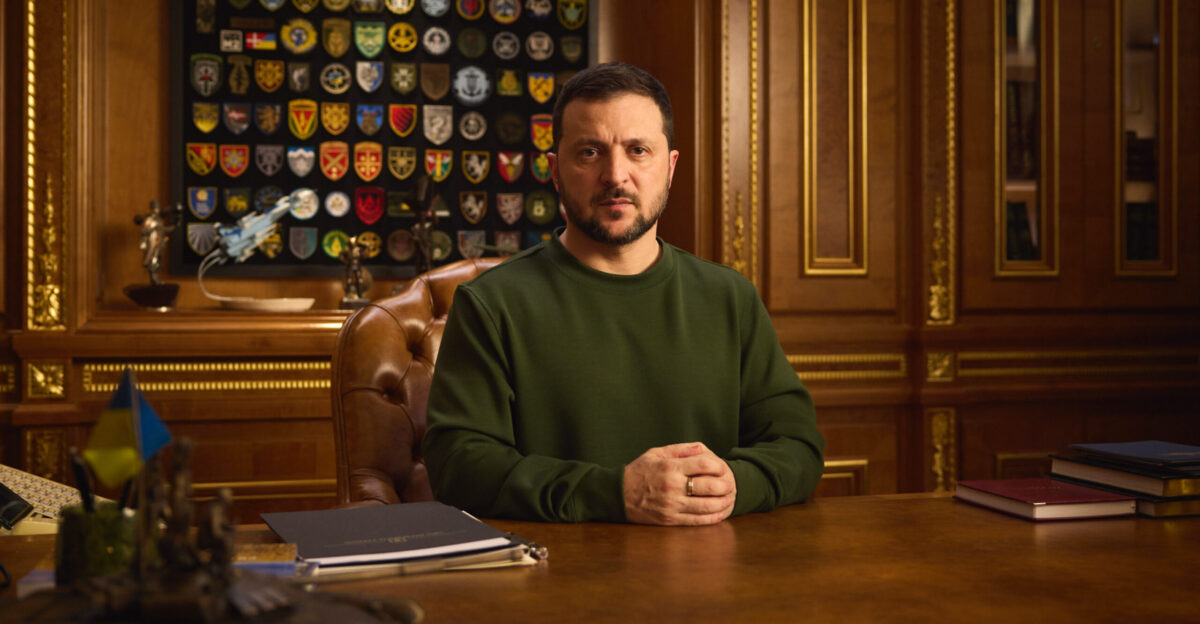 Dear people Dear Ukraine The year 2023 is coming to an end Another year of our independence Another year of our fight for independence Another year of war War for our land For our freedom For each other Asking millions of Ukrainians about this year you will get millions of different answers Everyone will recall something of their own Someone close to them Everyone has something to smile about Because it worked out And everyone has something to cry over Because of losses Each of us fought worked waited helped lived and hoped this year In our own way Everyone But everyone will find something common to all Ukrainians in this year The major result of the year its main achievement Ukraine has become stronger Ukrainians have become stronger 676 days ago we were all challenged Missiles were flying at us from all sides and an enemy onslaught was approaching from all directions 676 days ago at this very place I addressed you Ukrainians and reported the beginning of a full-scale war We did not know then what lay ahead Many did not believe we would last a week Few believed we would make it through 2022 let alone standing through 2023 And today we are facing 2024 Ukraine is alive Ukraine lives Ukraine fights Ukraine advances Ukraine overcomes the path Ukraine gains Ukraine works Ukraine exists And all together this is not a New Year s miracle not a fairy tale not magic but the merit of each of you Each of the millions of Ukrainians Everyone who throughout this year day and night proved Ukrainians are stronger When at the beginning of 2023 in January and February we surmounted without exaggeration the most difficult winter in history When we proved that Ukrainians are tougher than cold and darkness Stronger than power outages and blackout threats Ukrainians will cope with any energy shortage as they have no shortage of resilience and courage We did not fade away in the darkness The darkness did not engulf us We defeated the darkness Our energy sector withstood Our country stood strong It overcame this year And I want to thank all those who made this possible in the first place All our Security and Defense Forces I am proud of every Ukrainian warrior As long as you stand Ukraine stands I know how courageously and heroically you defend us All this time The time of tough fierce daily battles From the first minutes of January 1 until now even on New Year s Eve when the Ukrainian warrior fights and cannot afford weakness You are holding back the evil that has become even greater But it couldn t do anything more Because you fought on every front and every street of ours in each of our houses You were strong You did not surrender a single blue-and-yellow heart Not a single kilometer of our freedom It is you All our warriors Each and every one who proves Ukrainians are stronger than evil And I want to thank all our people our strong nation Everyone who is here today Everyone whom I want to tell I am proud of all of you Every Ukrainian citizen Every strong person And I know how difficult it is for everyone today Everyone who has put their lives on hold Who postponed everything for after the victory Everyone who says I am working and this is not a feat but a duty I am donating and this is not a feat but a norm Everyone who works and fights every day because they know that wars do not end by themselves - they are ended And victory is not received or granted - it is gained And to this end today we have to live by the rule you either work or you fight Because we have the world s largest terrorist organization against us And it is obvious how much more we have to do how much more active we have to be how much stronger our unity and struggle have to be This is known to everyone who does not ask themselves daily what can I do but lives by the formula I must do more than I can Because that s what the word to win means In our language To overcome yourself to overpower to make an extraordinary effort and to do more than it seemed at first glance Because in reality each of us is capable of more Our heroic people prove this every day Our heroes Our medics saving warriors on the frontline and civilians in peaceful cities and villages Those who prove Ukrainians are stronger than pain wounds and death Our firefighters and rescuers who show that Ukrainians are stronger than fire and rubble Those who prove Ukrainians are stronger than any circumstances stronger than hopelessness Our teachers who educate children despite the war Online in person or by setting up a school in the Kharkiv subway Our railway workers our drivers communication workers engineers Our volunteers our diplomats Ukrainian business everyone who pays taxes and provides jobs to the Ukrainians everyone who sows reaps and gives Ukrainians bread everyone who provides shelter to Ukrainians everyone who makes shells and ammunition repairs and builds restores and revives works every day proves every day Ukrainians are stronger than fatigue And therefore Ukrainians are stronger than this war February 24 convinced us of this The war taught us a lot It showed us a lot It did a lot to us changed us The war unfortunately separated families took away sons and daughters and at the same time united us into one big family And on February 24 we made a choice And the cold emotionless truth of the war s realities is that this choice was different Someone stayed here in Ukraine someone fled someone was besieged someone evacuated their children someone went to the front someone rescued others someone saved their family someone left and stayed there and someone left and returned home To Ukraine And these are stories of people stories of men and women Those who could not stay at home and went to the front And those who could no longer stay abroad somewhere far from home and returned After realizing and saying to themselves I do care I am needed Needed for victory needed for Ukraine Those who proved I am stronger than fear Those who proved I am stronger than doubts Because I know that one day I will have to ask myself who am I To make a choice about who I want to be A victim or a winner A refugee or a citizen And everyone knows the answer And the answer is Ukraine Because Ukrainians are stronger together So it s time to be together And this is the time that all Ukrainians who are now in the temporarily occupied territories are eagerly waiting for All those who have not lost Ukraine in themselves Who have not allowed their minds and hearts to be occupied All those who cherish Ukraine in their children Cherish our flag Hold onto the belief in Ukraine s return Knowing that all expectations are not in vain And I want you to feel our gratitude to you for this And remember without each and every one of you Ukraine will be incomplete And today we are celebrating the New Year together According to our time And at exactly midnight we will sing our anthem - the anthem of Ukraine together With love for Ukraine And this love is stronger than the occupation This love for Ukraine is the driving force that the invaders fear And Crimea Donbas Luhansk region Berdyansk Melitopol Mariupol - all ours - know this the enemies truly fear you a lot Not international organizations with political appeals but the Ukrainian spirit of Ukrainian people who have proven are proving and will prove that we are stronger Stronger than captivity Stronger than the enemy Stronger than this war Because that s the kind of people we are And such people inspire the whole world - you can see that And such a state is welcome in the European family This is evidenced by the decision to open negotiations on Ukraine s accession to the EU A decision that others have been pursuing for decades A decision that was once hard to believe about which skeptics claimed This is not fast not tomorrow almost impossible Do not hope do not believe do not expect But Ukraine of 2023 is determined resolute consistent decisive and persistent Ukrainians are stronger than any blockades and vetoes disbelief or skepticism A country that is implementing extremely difficult and necessary reforms and changes during the war And as a result a country that is now awaited in the European Union And these are not just words - these are official decisions official documents And this process will definitely have a logical conclusion - full-fledged membership in strong Europe A powerful one From Lisbon to Luhansk And this is a historic victory There have been many such diplomatic victories this year And all of them were not easy for us The Ukrainian Peace Formula which has already been endorsed by 80 countries Security guarantees for Ukraine which have already been acceded to by three dozen countries The grain corridor that we were told of You will never make it without Russia We were blocked and blackmailed but we found a way out We did and our corridor is functioning and by today it has handled nearly 13 million tons of Ukrainian grain This year Ukrainians proved that we are stronger than lies stronger than PSYOP Stronger than despair discord and despondency By maintaining international support for Ukraine And multiplying it By opening new directions new prospects for Ukraine Having held 120 meetings at the level of leaders this year alone which brought us 156 defense support packages alone Proving once again that Ukrainians are stronger than any intrigues any attempts to diminish global solidarity to undermine the coalition of our allies Instead it has grown The coalition of Patriots the air coalition the tank coalition And I would like to thank every country that has joined the coalition to return Ukrainian children abducted by Russia And I thank all our partners for the fact that this year we already have Patriots IRIS-T HIMARS NASAMS Hawk Abrams Leopards and many more And our pilots are already mastering F-16 jets and we will definitely see them in our skies So that our enemies can certainly see what our real wrath is And next year the enemy will feel the wrath of domestic production Our weapons our equipment artillery our shells our drones our naval greetings to the enemy and at least a million Ukrainian FPV drones All of which we will generously use On land in the sky and of course at sea Our Black Sea And this year the enemy felt like never before he has no place there And our actions in the Black Sea have become a dark chapter in the history of the ruscists fleet This can be officially confirmed by their large landing ships missile-armed and patrol corvettes on the bottom of the sea And our Zmiinyi Snake Island is now without their snakes and tricolor Fellow Ukrainians This year Ukraine has overcome 6 000 air alerts Almost every night it woke up to sirens and went down to the shelter to protect its children from enemy missiles and drones Our air defense forces worked every night and every day heroically defending the Ukrainian skies So that we could hear the all clear call 6 thousand times And go up 6 thousand times Go upstairs Look up into the sky and prove once again that Ukrainians are stronger than terror And no matter how many missiles the enemy fires no matter how many shellings and attacks - vile ruthless massive - the enemy carries out in an attempt to break Ukrainians intimidate them knock Ukraine down drive them underground we will still rise Because the one who brings hell to our land will one day see it from his own window 676 days ago I addressed you from this office from my workplace Behind me then was a painting - a landscape of the Ukrainian land Today behind me are the chevrons of our warriors And each of them speaks of our land our sky all of our Ukraine our people what we have accomplished and what we will achieve They speak of everyone fallen And everyone who is fighting And everyone who will live on this land And will be proud to be Ukrainian Because the whole world will know Ukrainians are stronger I wish everyone who has already found themselves in our common cause to always have those who will lend a shoulder and will not let you down in life I wish everyone who is still hesitating to make a bold choice next year - to defend their own country to work for it to help it to find themselves in their own country because this is the only place on earth where we can all say that we are at home And just like last December 31 today we say We do not know for certain what the new year will bring us But this year we can add Whatever it brings we will be stronger And now I want to say the words that were considered banal before the war but during the war they are priceless I wish you your families your loved ones and all your dear ones warmth and good health To those who have a dear heart may they live long To those who have lost them may they remain in your hearts To loved ones - time As much time as possible To children - fulfillment of your wishes To all people - human happiness And to our Ukraine - victory and peace Happy New Year Ukrainians Happy New Year Ukraine Glory to Ukraine youtu be ahQ4FwyLUxg feature shared