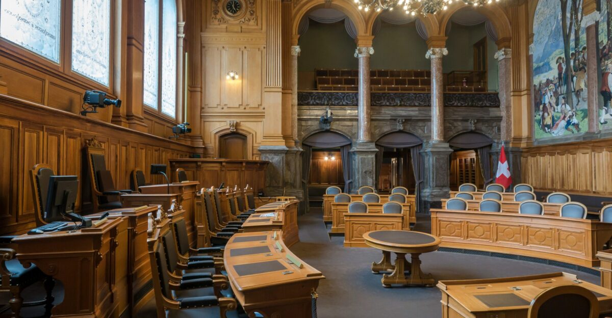 brown wooden chairs inside building