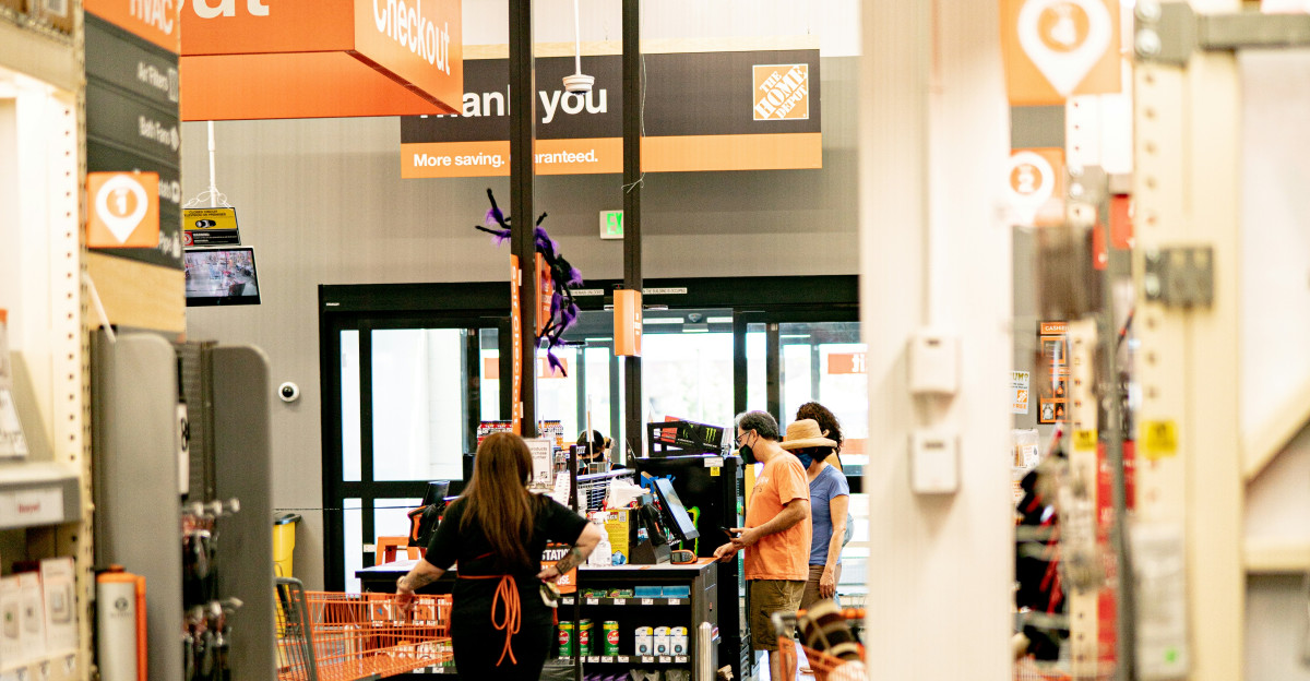 a store filled with lots of shelves filled with items