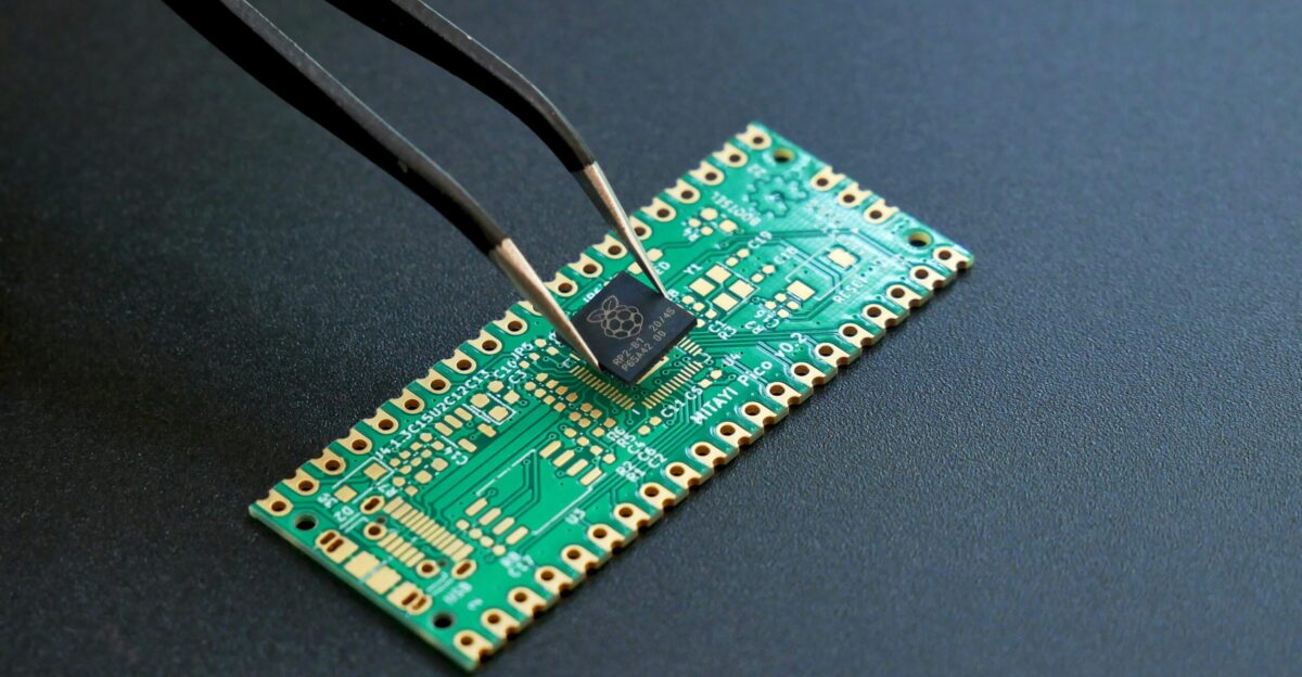 a close up of a piece of electronic equipment