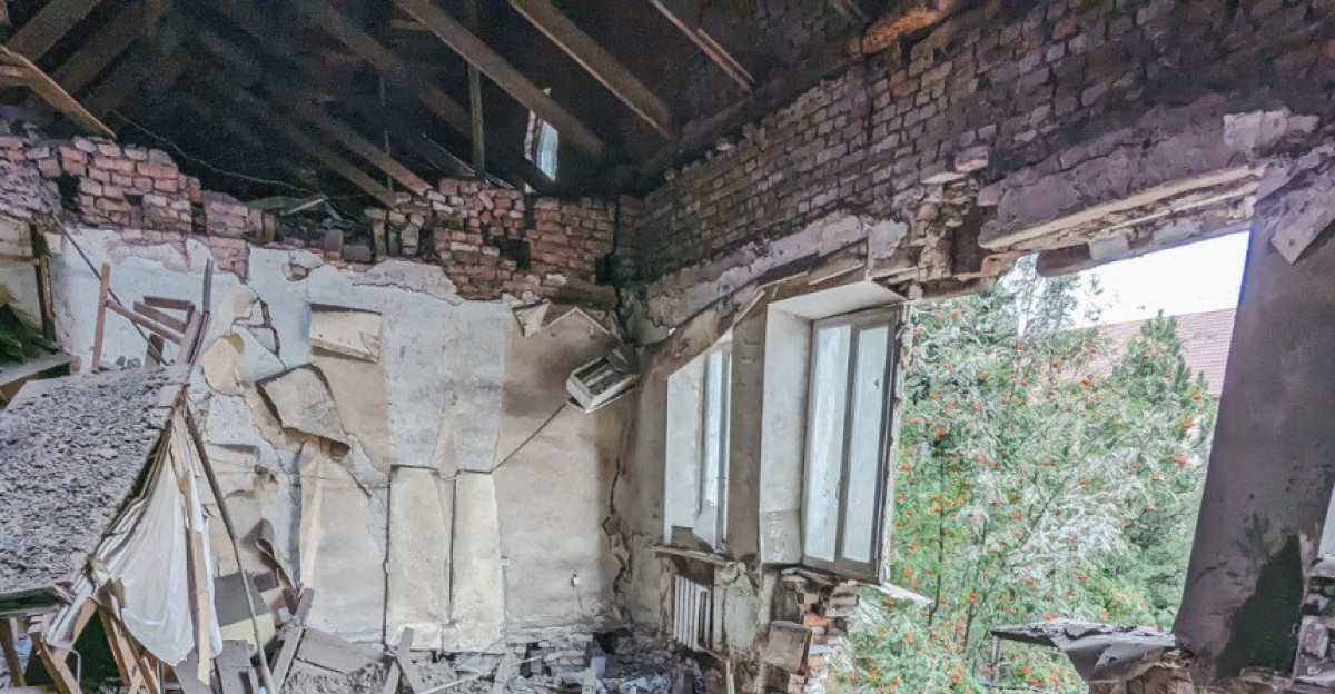 Department of Social Protection of the Population of Pokrovsk City Council Donetsk region of Ukraine after Russian missile attack in the morning of 13 October 2023 according to the preliminary data by Iskander-M missiles Two missile strikes on the city this morning killed one person and injured 23 articles 1 2