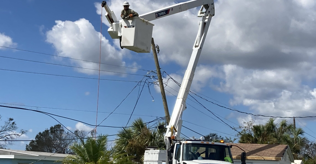 Crews from Kentucky assisted Florida Power & Light in restoring power after Hurricane Ian.