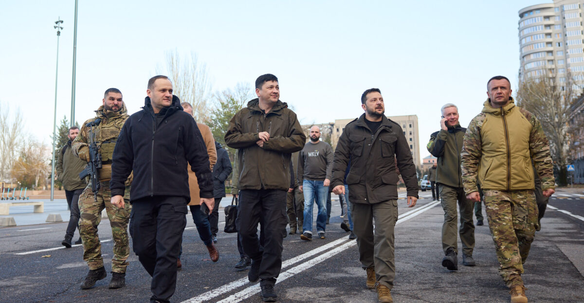 During a working trip to Mykolaiv region President of Ukraine Volodymyr Zelenskyy took part in the presentation of the projects implemented under the patronage of the Kingdom of Denmark over the region The Head of State took part in the presentation of the office of the Embassy of Denmark in Mykolaiv and the representative office of the Danish company Bright Bird which deals with risk management and organization of contacts for Danish companies in Ukraine The Head of the Mykolaiv Regional Military Administration familiarized the Head of State with the work of the Regional Office for International Cooperation at the Mykolaiv Regional Military Administration established pursuant to the instruction of the President of Ukraine The office coordinates and oversees projects implemented at the expense of Denmark the main partner in the restoration of Mykolaiv region as well as its partners including municipalities government organizations and companies from Germany Japan the Republic of Korea and other countries The Regional Office for International Cooperation is working on proposals for priority areas of economic reconstruction and development as well as for eliminating the consequences of Russian aggression in Mykolaiv region Volodymyr Zelenskyy thanked Prime Minister of Denmark Mette Frederiksen the Danish Parliament and society for supporting important projects in Ukraine We need such stories of success with very specific results the President said The Head of State emphasized the importance of implementing programs of patronage over Mykolaiv region This is indeed a success story The patronage program for this region and especially for those regions that are under attack on a daily basis is very important This is an example that shows other countries what we can do And they can help rebuild Ukraine now without waiting for global post-war recovery plans So help Ukraine because our country is living in a struggle right now Volodymyr Zelenskyy said The President emphasized that Ukraine will do everything possible to preserve infrastructure institutions and security for business even in the face of full-scale Russian aggression The presentation was also attended by Ambassador of the Kingdom of Denmark to Ukraine Ole Egberg Mikkelsen Ambassador of the Republic of Lithuania Valdemaras Sarapinas Ambassador of the Republic of Azerbaijan Seymur Mardaliyev Bright Bird CEO Thomas Trust Have and Head of Bright Bird s representative office in Ukraine Rasmus Ulfeldt