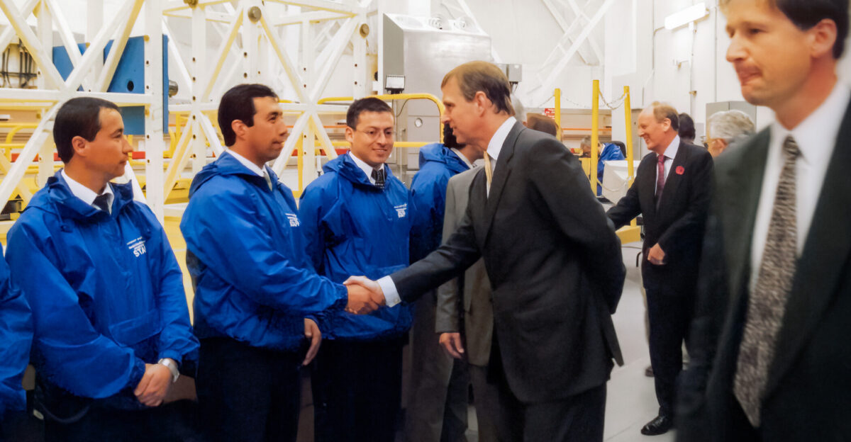 Prince Andrew at Gemini South