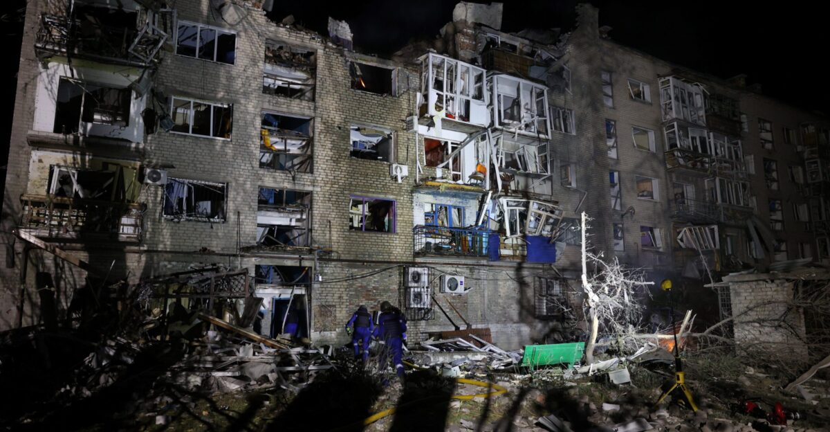 Ukraine Russian missiles repeatedly strike Donetsk journalists