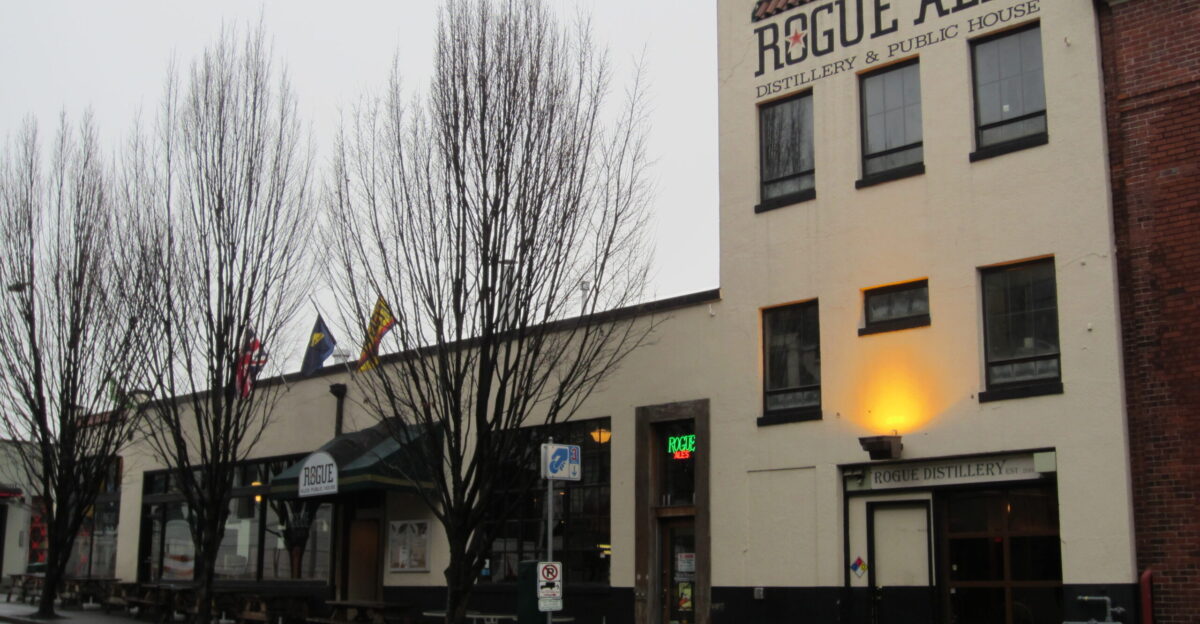Rogue Ales Distillery Public House in northwest Portland Oregon in 2012