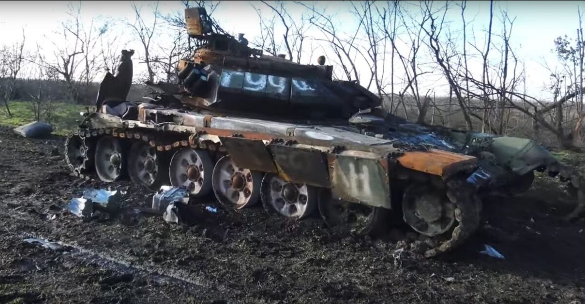 Russia began to lose T-90S tanks during hostilities in Ukraine