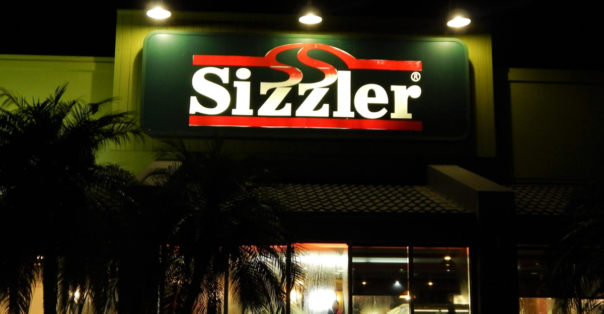The local Sizzler restaurant in the regional Australian city of Rockhampton, Queensland prior to its closure on 1 March 2020.