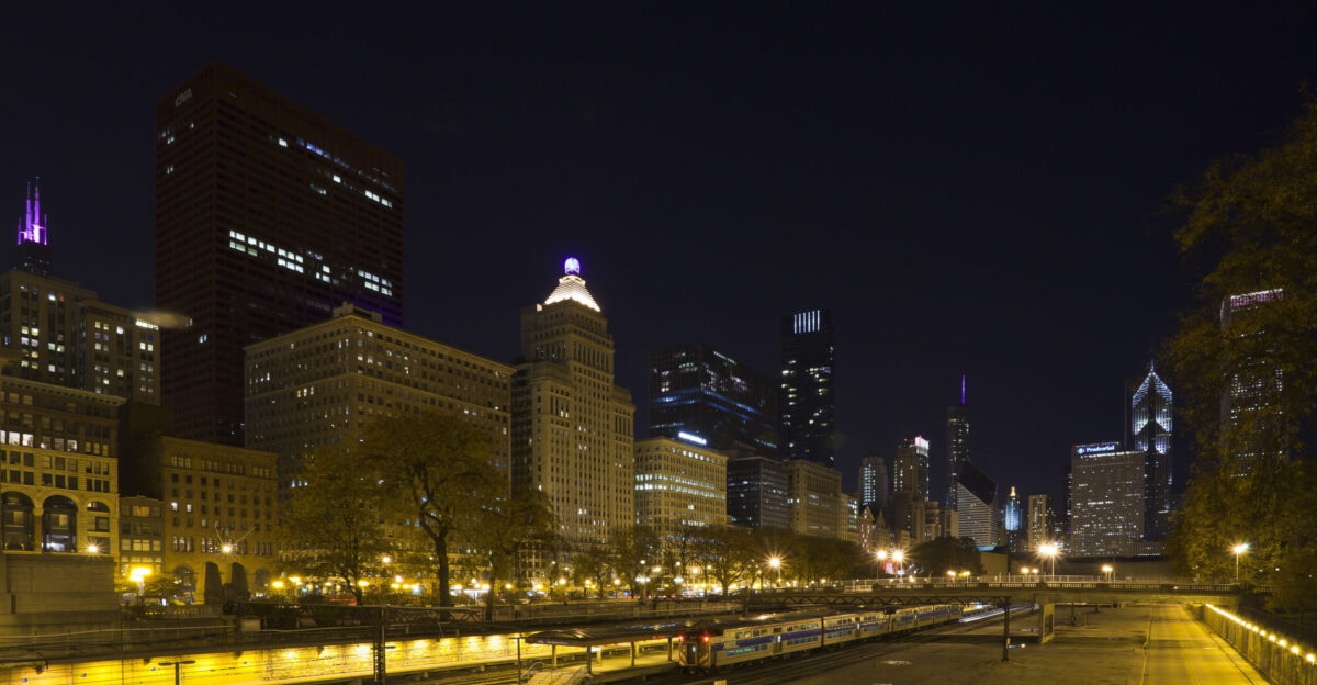 Chicago Skyline Chicago Illinois USA