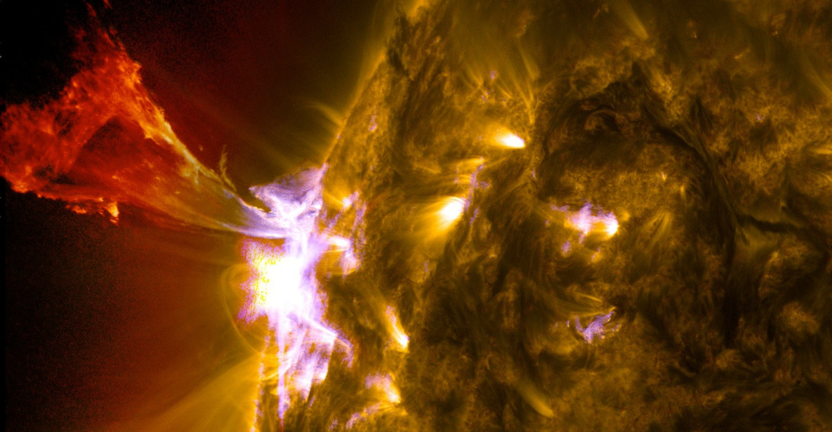 Solar flare Mid-level