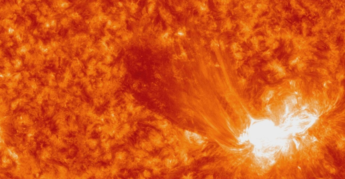 <p>NASA image captured Feb. 14, 2011
</p><p>Looks like the new solar cycle is beginning to ramp up. The sun emitted its first X-class flare in more than four years on February 14 at 8:56 p.m. EST. 
</p><p>X-class flares are the most powerful of all solar events that can trigger radio blackouts and long-lasting radiation storms.
</p><p>This particular flare comes on the heels of a few M-class and several C-class flares over the past few days. It also has a CME associated with it that is traveling about 900 Km/second and is expected to reach Earth’s orbit on Feb. 16 at about 10 p.m. EST
</p><p>Credit: NASA/SDO
</p><p><b><a rel="nofollow" class="external text" href="https://www.nasa.gov/centers/goddard/home/index.html">NASA Goddard Space Flight Center</a></b> enables NASA’s mission through four scientific endeavors: Earth Science, Heliophysics, Solar System Exploration, and Astrophysics. Goddard plays a leading role in NASA’s accomplishments by contributing compelling scientific knowledge to advance the Agency’s mission.
</p><p><a rel="nofollow" class="external free" href="https://twitter.com/NASA_GoddardPix">https://twitter.com/NASA_GoddardPix</a>
</p>
<a rel="nofollow" class="external free" href="https://www.facebook.com/pages/Greenbelt-MD/NASA-Goddard/395013845897">http://www.facebook.com/pages/Greenbelt-MD/NASA-Goddard/395013845897</a>