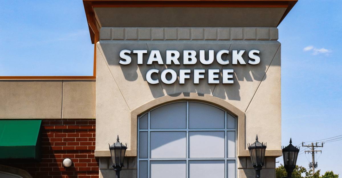A Starbucks Coffee restaurant in Indiana
