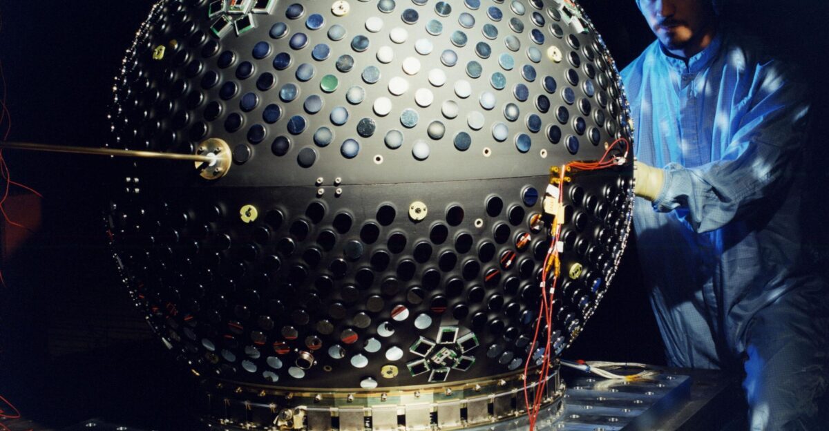 A technician performs final testing on Starshine 3 at the Naval Research Laboratory in Washington D C to prepare for the launch of the Kodiak Star at Kodiak Island Alaska The first orbital launch to take place from Alaska s Kodiak Launch Complex Kodiak Star is scheduled to lift off on a Lockheed Martin Athena I launch vehicle on Sept 17 during a two-hour window that extends from 5 00 to 7 00 p m ADT The payloads aboard include the Starshine 3 sponsored by NASA and the PICOSat PCSat and Sapphire sponsored by the Department of Defense DoD Space Test Program