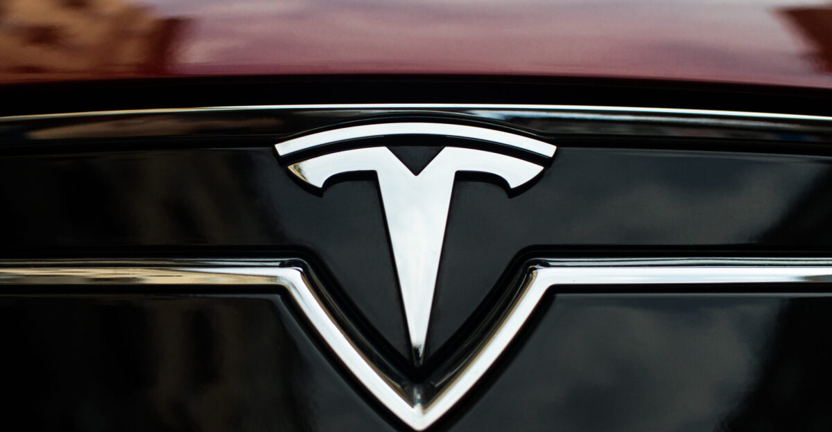TESLA badge