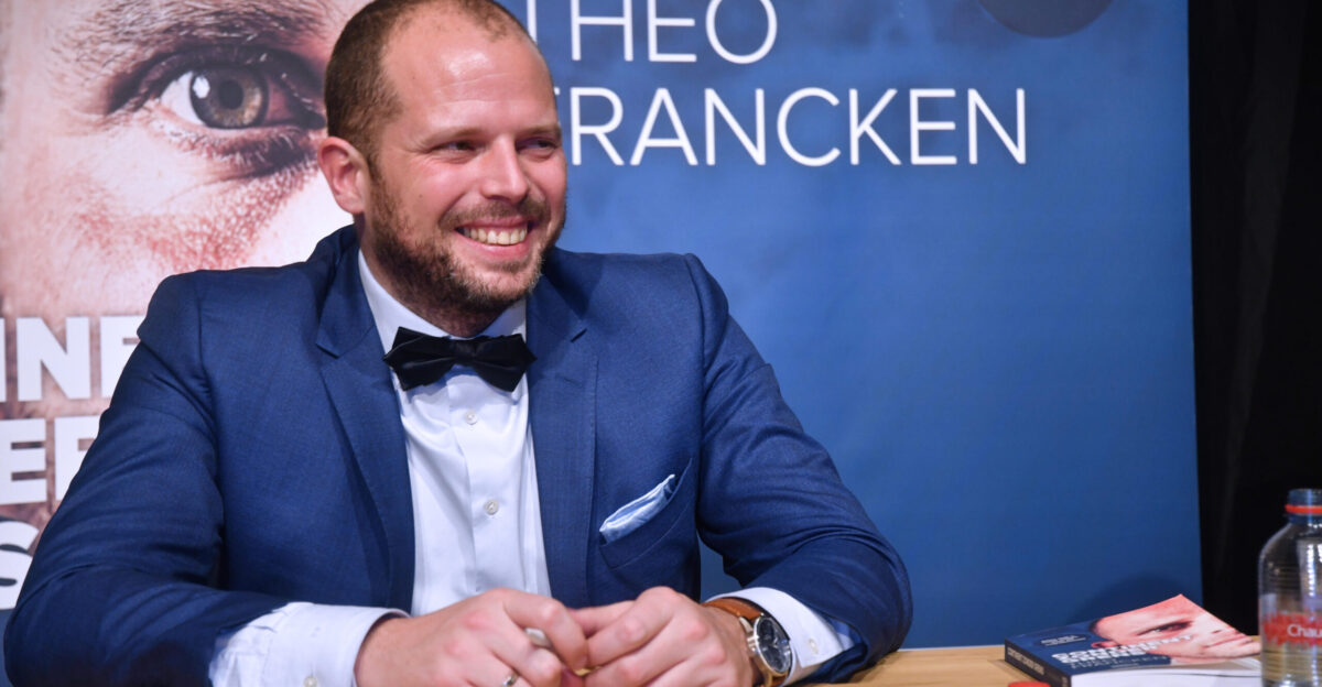 Theo Francken tijdens de nieuwjaarsreceptie van N-VA in Mechelen