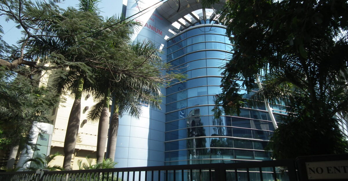 Titanium RMZ Intel office building old airport road Bangalore