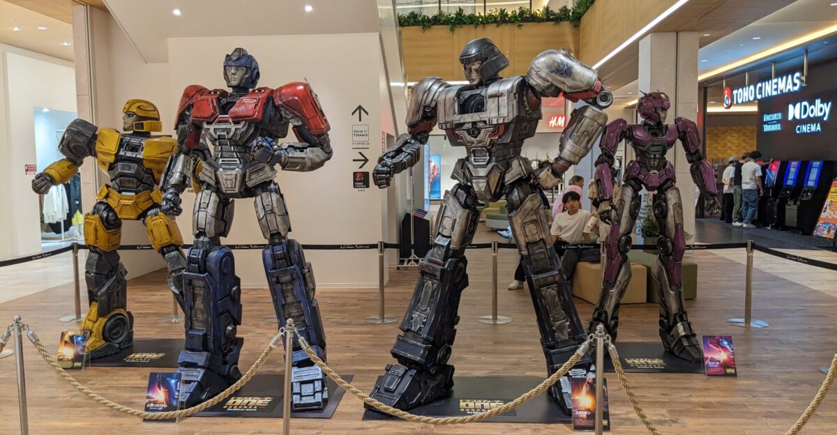 Transformers One at Lalaport Kadoma