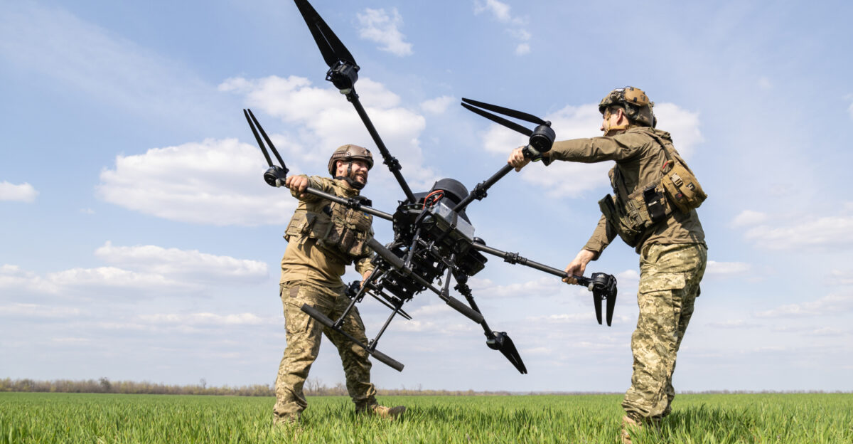 Vampire Ukrainian unmanned bomber octocopter