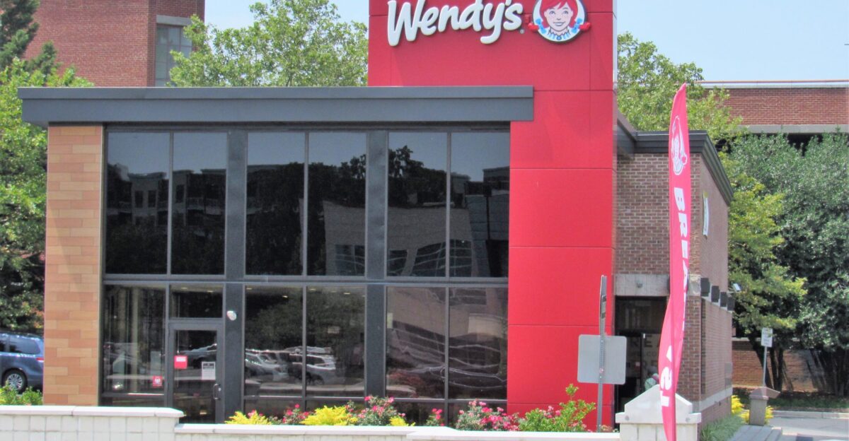 Wendy s in Downtown Wheaton Maryland