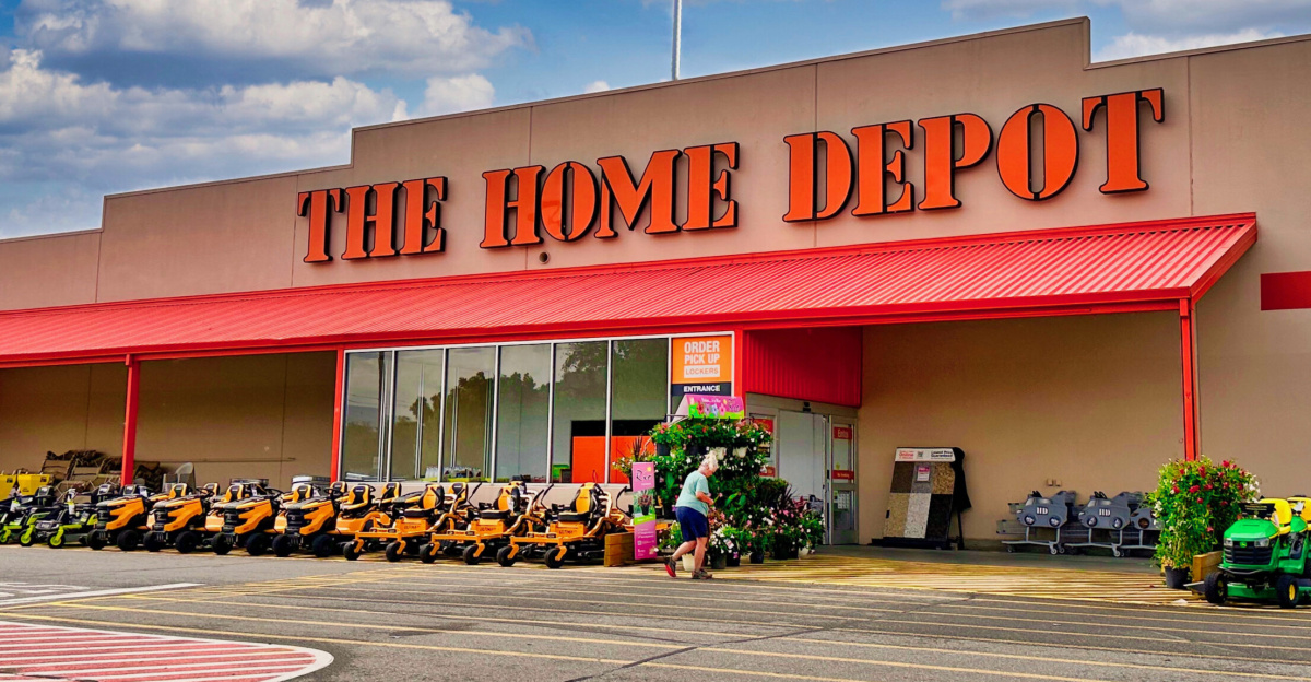 A Home Depot store in Blairsville, Ga.
