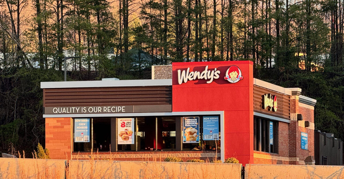 A Wendy s restaurant in Blairsville Georgia