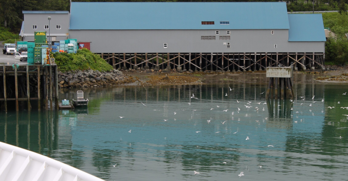 Yakutat, Alaska. Old cannery