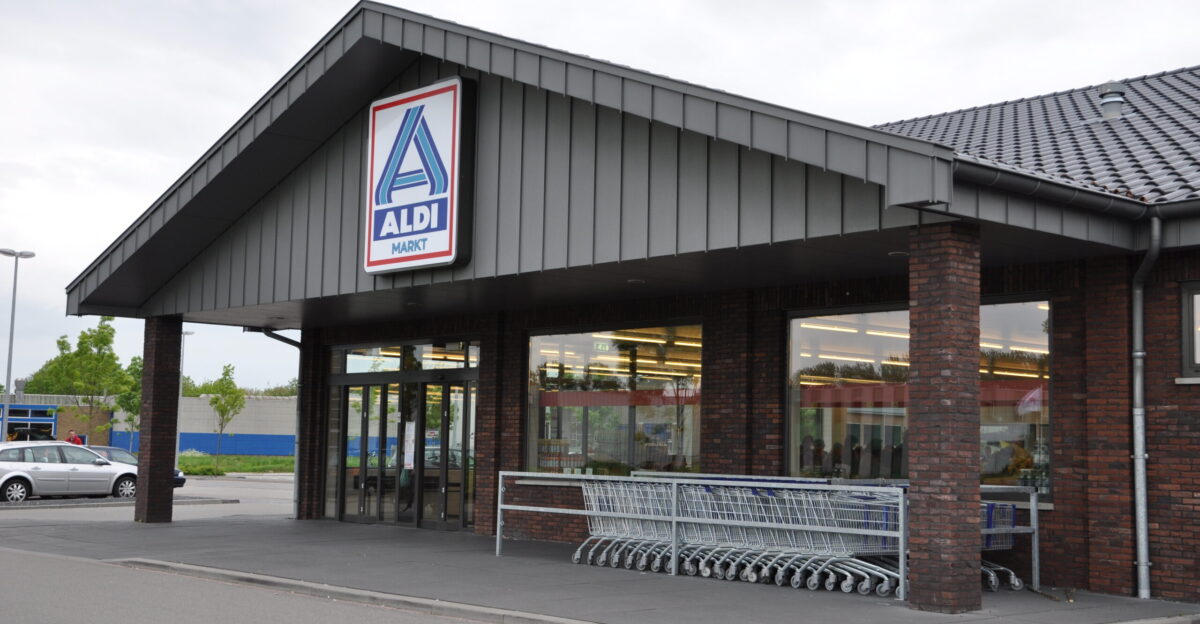 Ingang van de ALDI in Woerden