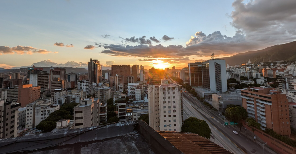 Atardecer en Caracas