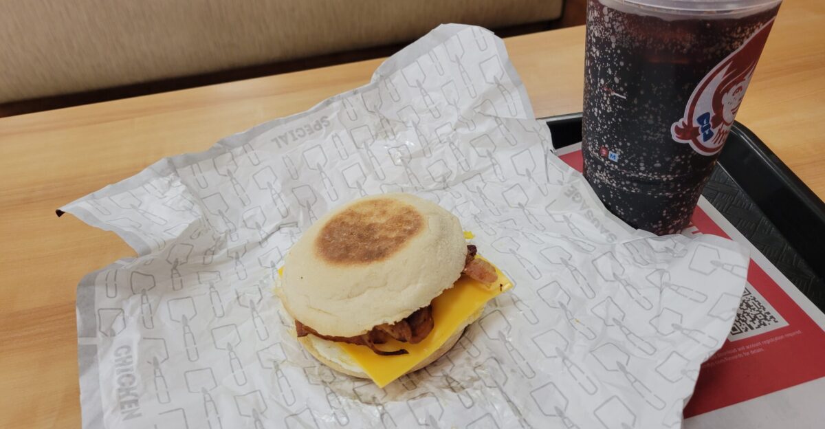 Bacon Egg Cheese Sandwich at Wendy s Lost Mountain Georgia