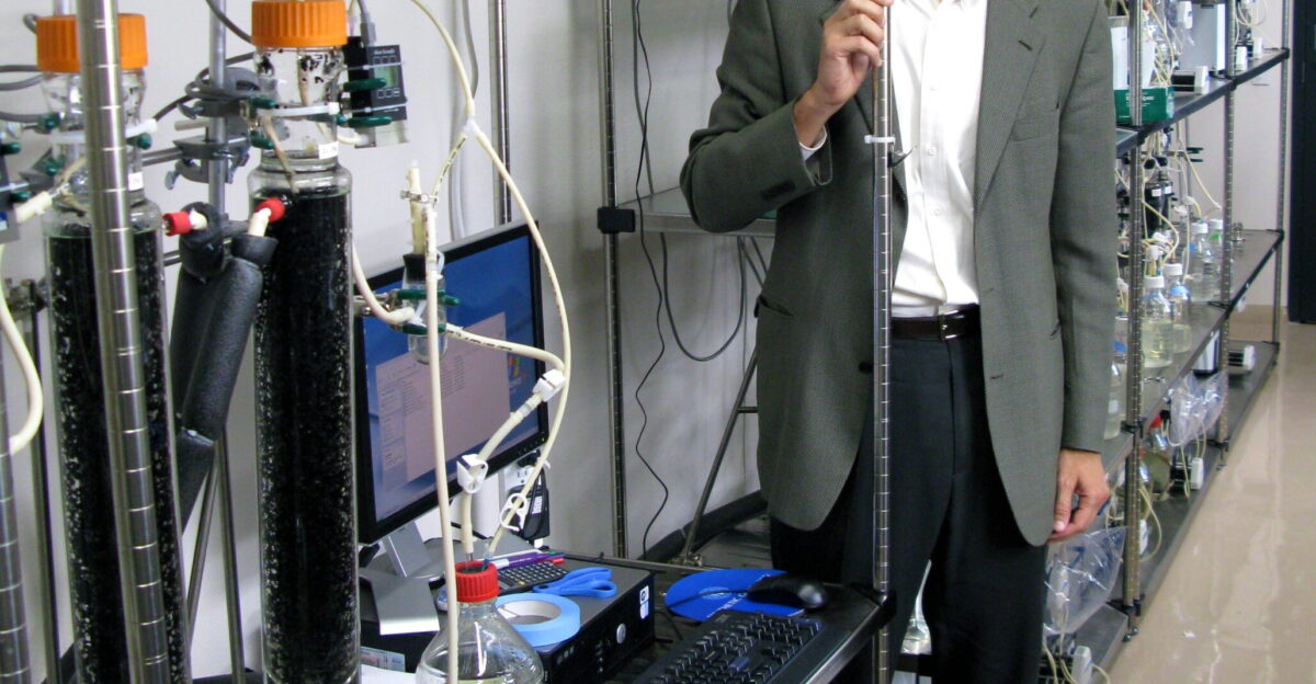 a href rel nofollow British Petroleum a is working with a href rel nofollow Synthetic Genomics a to convert coal directly to methane the cleanest burning of the fossil fuels without ever digging the coal out of the ground A population of microbes can strip electrons from the coal and do the bioconversion deep underground without any sunlight air or thermal flux Here in the La Jolla labs you see various columns of coal and microbial consortia under testing for their conversion capabilities The natural gas bubbles into the plastic bags To gather the microbial consortia they drilled into a pocket of water trapped in a coal seam It was rich with life with 200 species living off each other and happily eating coal a mile underground with no light or contact with the world From carbon dating they concluded that this genetic time capsule has evolved in isolation for 135 million years P S a href rel nofollow EDGE a has recently put 6 hours of HD video on synthetic biology online The last two lectures seem the most forward looking Topics What is life origins of life in vitro synthetic life mirror-life metabolic engineering for hydrocarbons pharmaceuticals computational tools electronic-biological interfaces nanotech-molecular-manufacturing biosensors accelerated lab evolution engineered personal stem cells multi-virus-resistant cells humanized-mice bringing back extinct species safety security policy