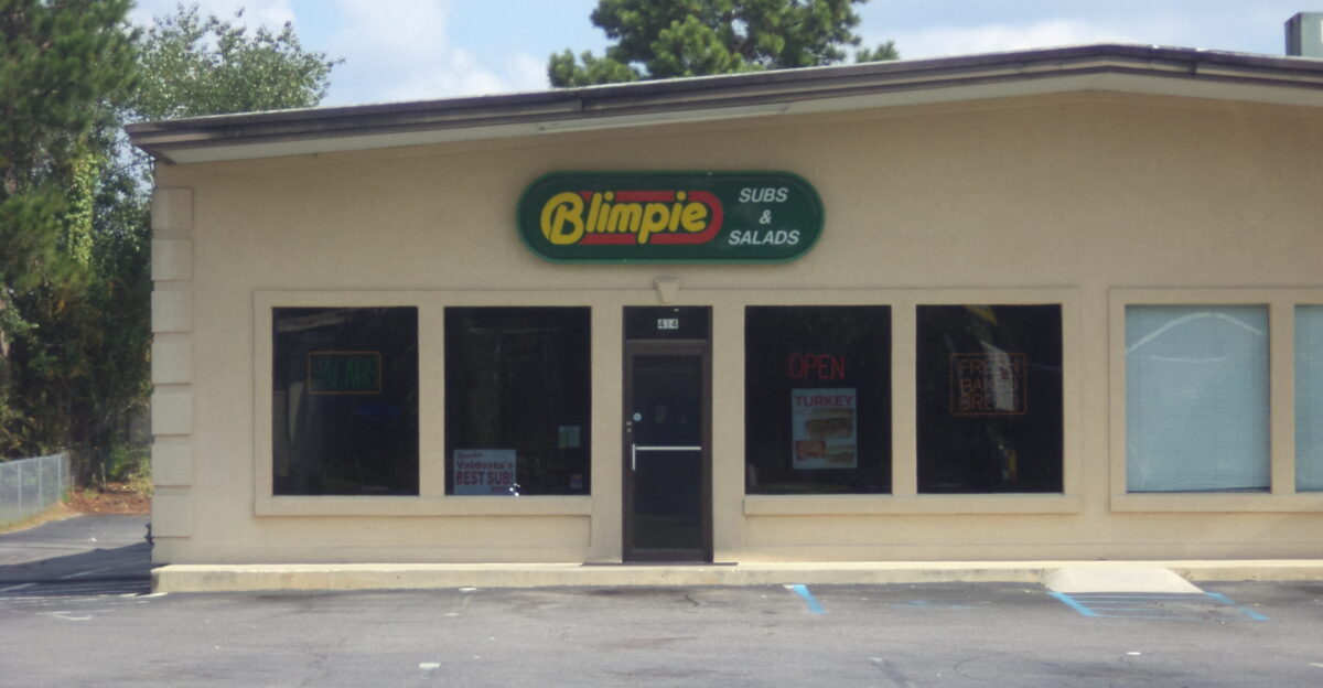 Blimpie Northside Dr Valdosta Lowndes County Georgia