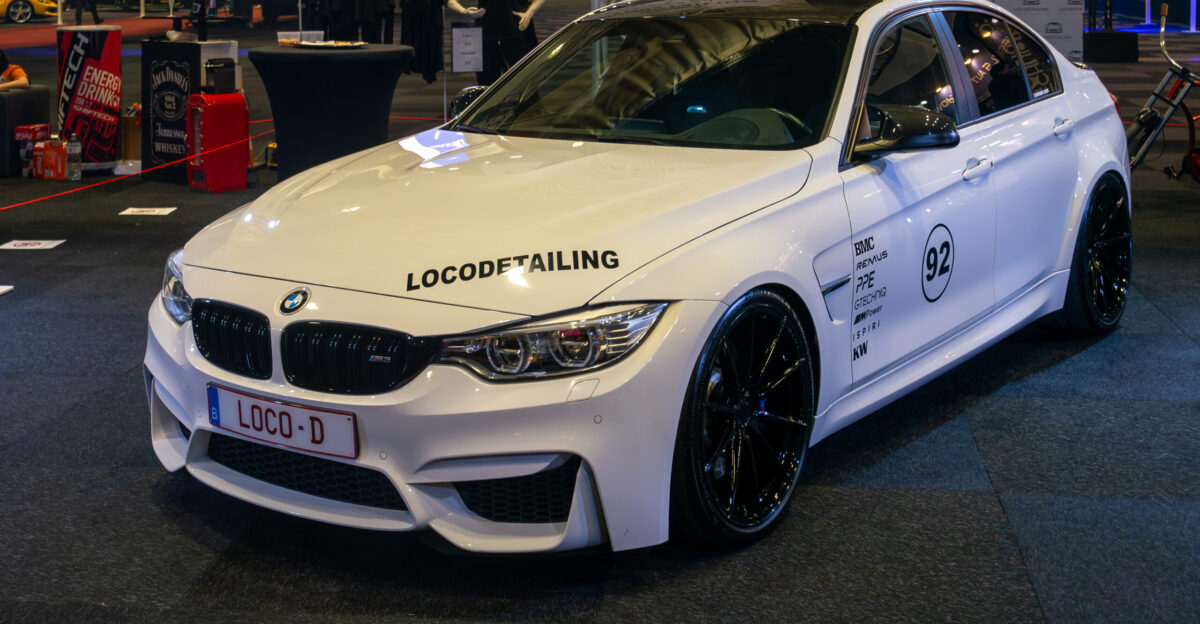 BMW M3 at Brussels Auto Show 2024