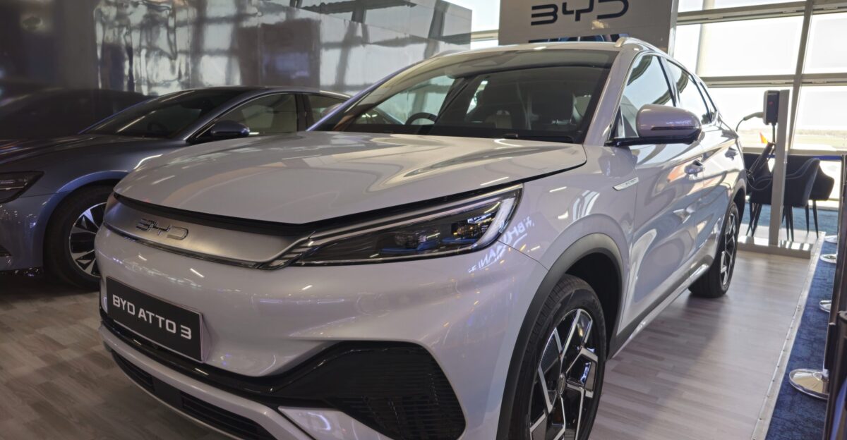 BYD Atto 3 from India