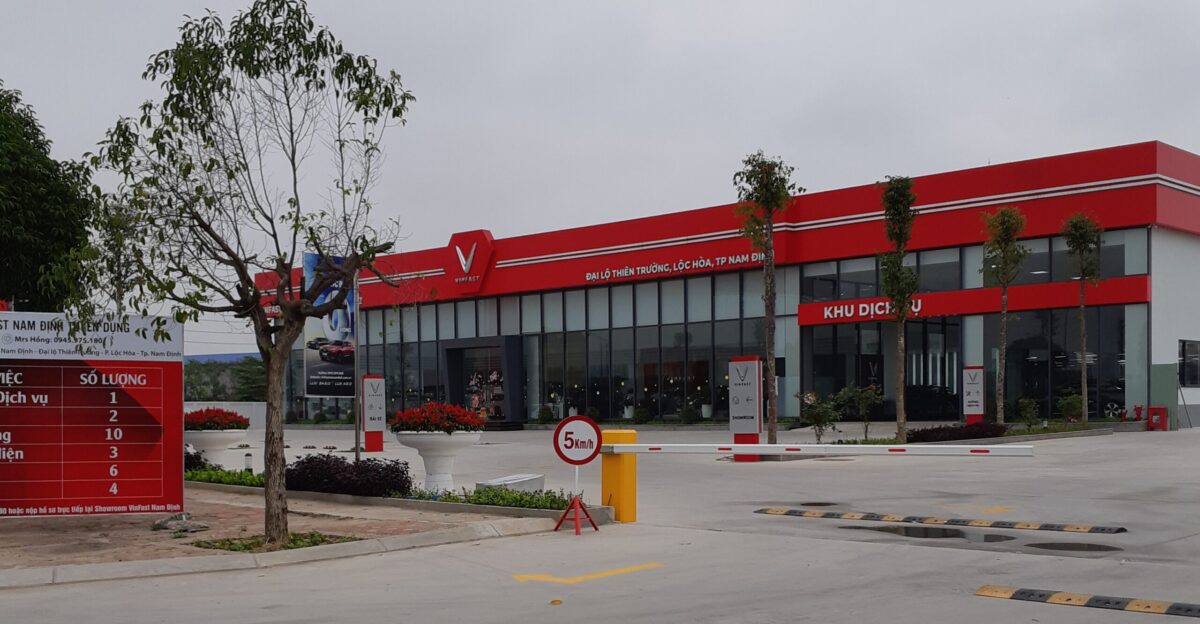 VinFast showroom Nam Dinh branch office