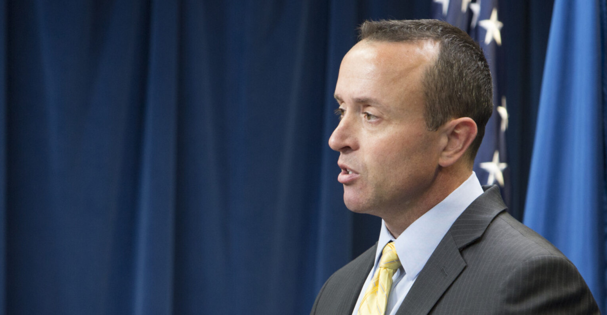 013117: Washington, DC - Secretary of Homeland Security John Kelly participated in a media availability alongside U.S. Customs and Border Protection (CBP) Acting Commissioner Kevin McAleenan, U.S. Immigration and Customs Enforcement (ICE) Acting Director Thomas Homan, and Office of Intelligence and Analysis (I&A) Acting Under Secretary David Glawe to discuss the operational implementation of the president’s executive orders. Seen here speaking is I&A Acting Under Secretary David Glawe.
CBP Photographer: Donna Burton