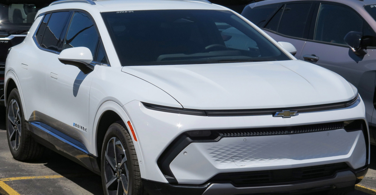 2024 Chevrolet Equinox EV 2LT photographed in Sault Ste. Marie, Ontario, Canada.