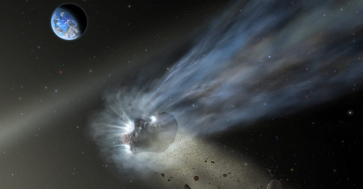 Comet Catalina Suggests Comets Delivered Carbon to Rocky Planets