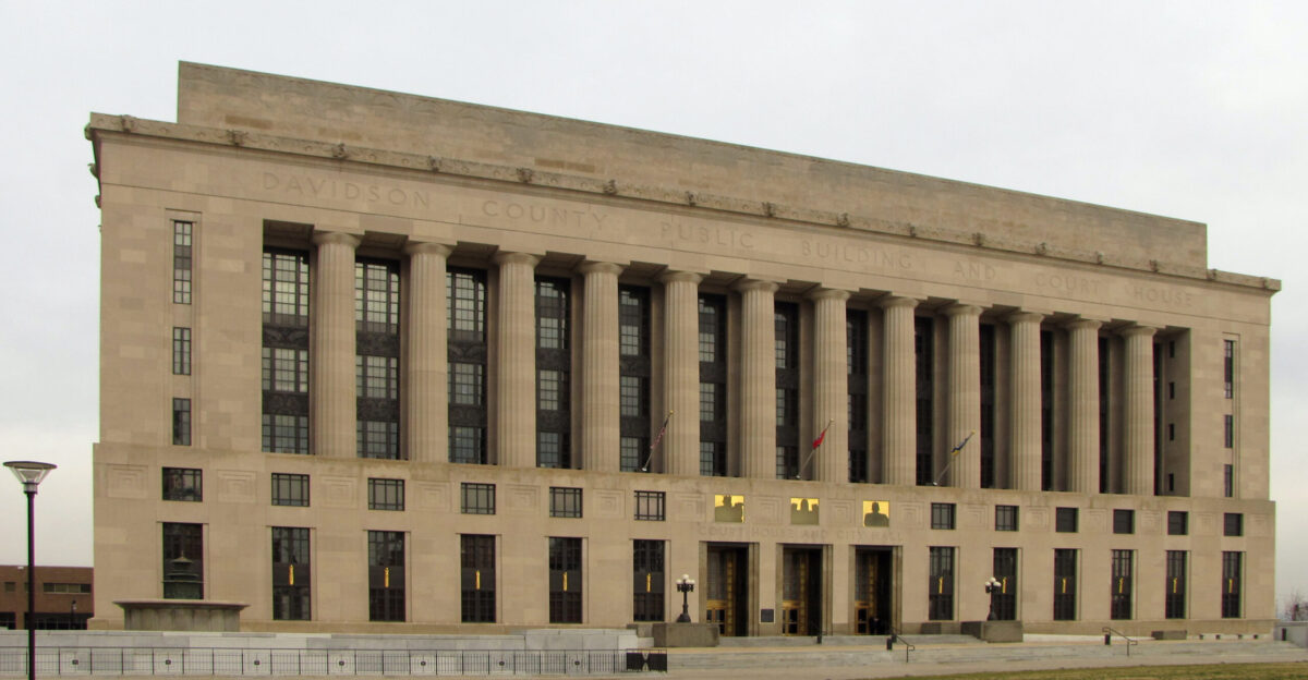 Davidson County Courthouse in Nashville Tennessee