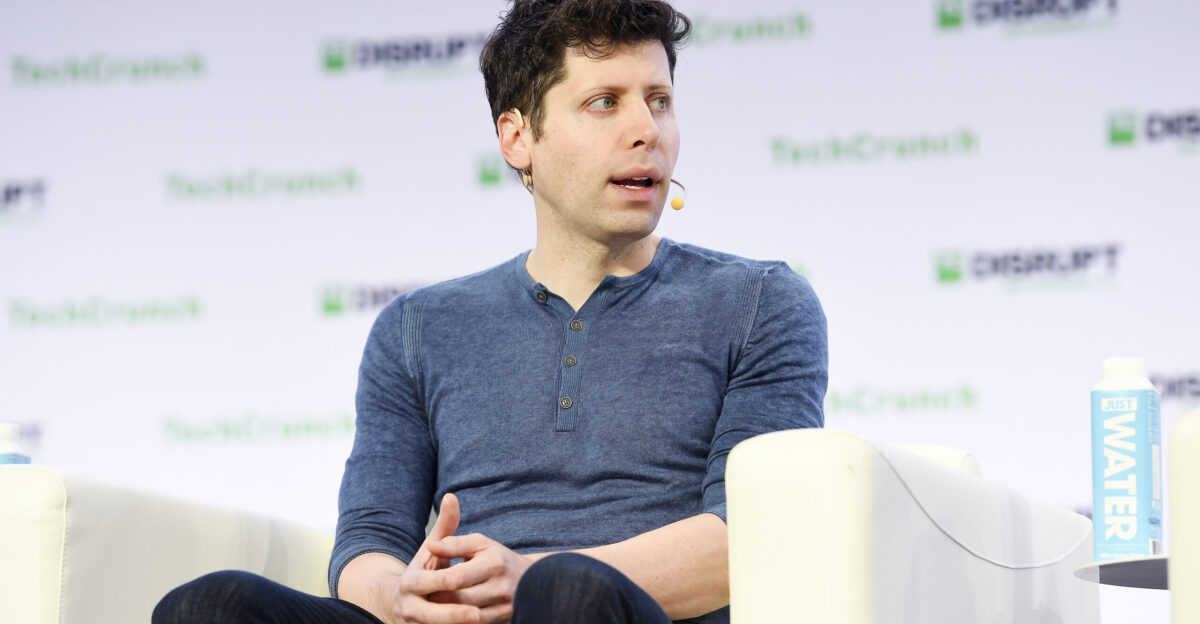 SAN FRANCISCO CALIFORNIA - OCTOBER 03 OpenAI Co-Founder CEO Sam Altman speaks onstage during TechCrunch Disrupt San Francisco 2019 at Moscone Convention Center on October 03 2019 in San Francisco California Photo by Steve Jennings Getty Images for TechCrunch