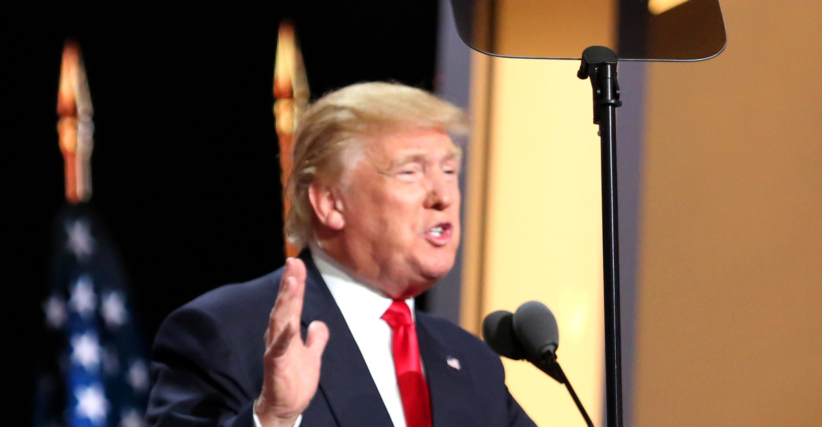 Trump promised to bring sweeping political change to create wealth and to make America safe again in a speech that excited delegates on the fourth and final day of the convention A Shaker VOA