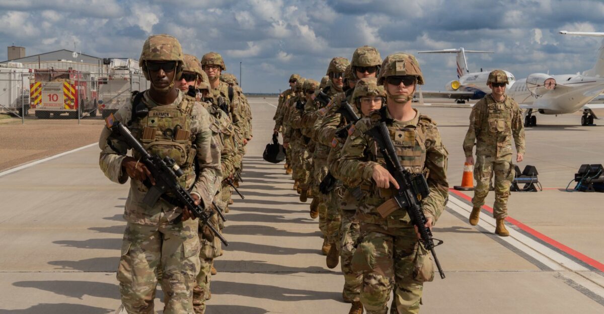 Trump Troop Deployment in U S Climbs to 35 000 Boots on the Ground