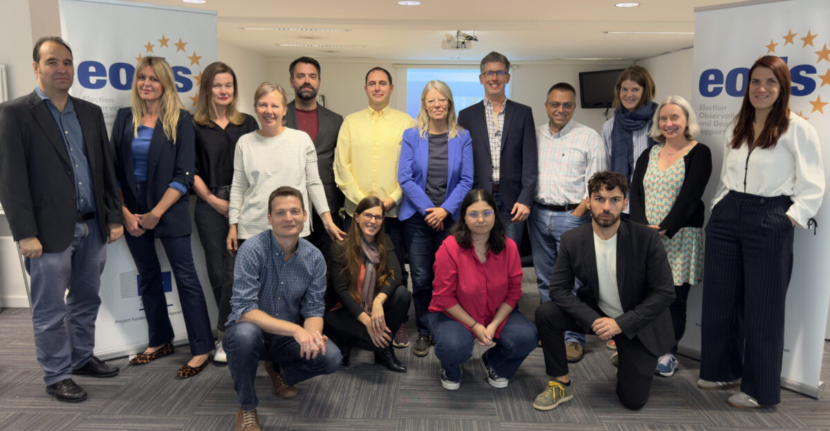 EODS training for the position of Social Media Analysts in EU EOMs