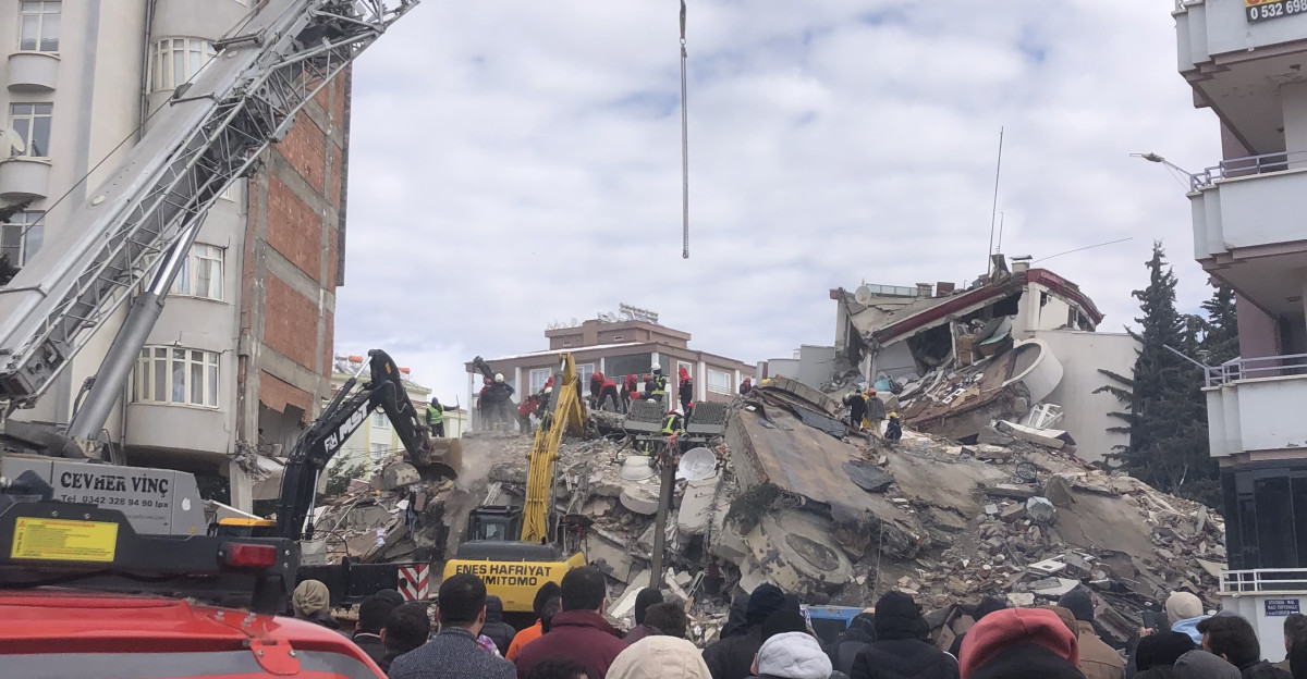 8 earthquake in Gaziantep Turkey