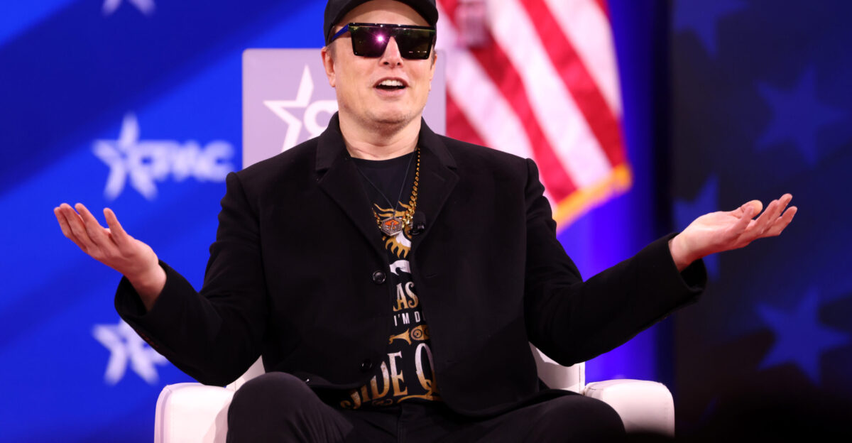 Elon Musk speaking at the 2025 Conservative Political Action Conference CPAC at the Gaylord National Resort Convention Center in National Harbor Maryland Please attribute to Gage Skidmore if used elsewhere