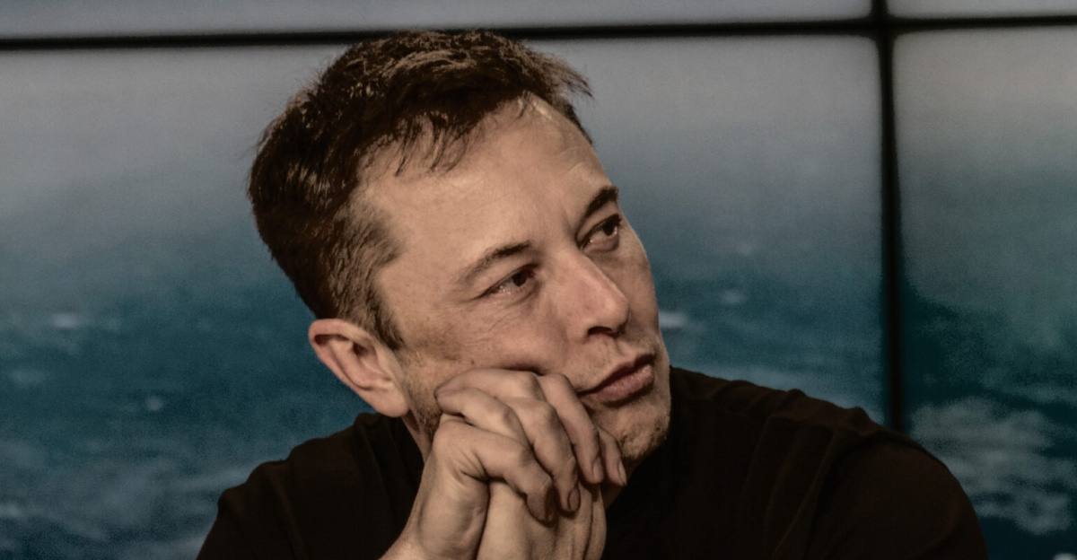 SpaceX and Tesla CEO Elon Musk at the SpaceX Falcon Heavy Flight 1 post launch press conference.