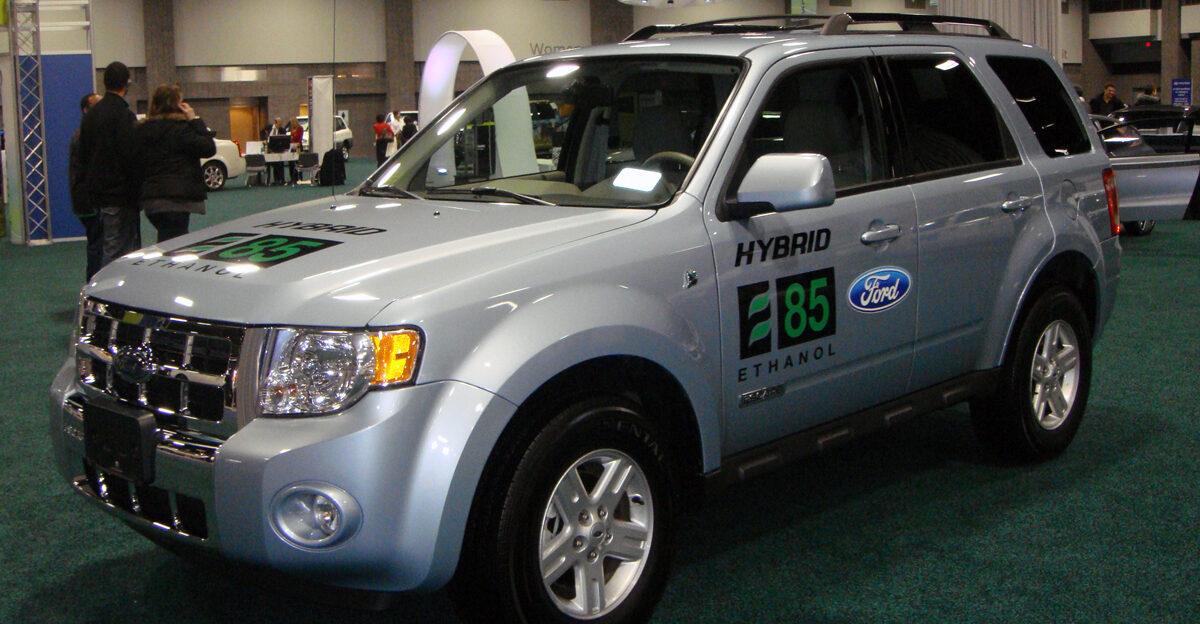 Ford Escape E85 Flexible-fuel Hybrid at the 2010 Washington Auto Show