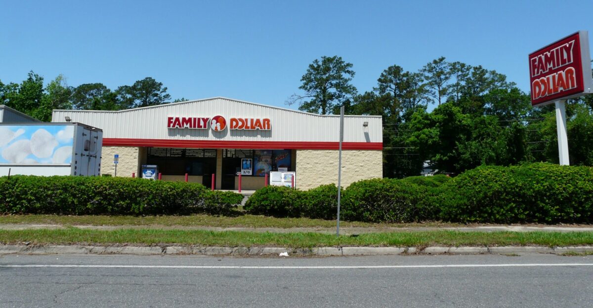 Family Dollar store on Springhill Road in Tallahassee Florida