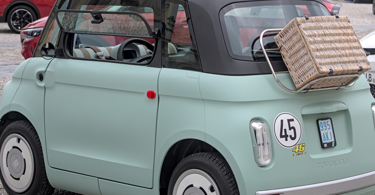 Fiat Topolino (2023) at Automesse Ludwigsburg 2024