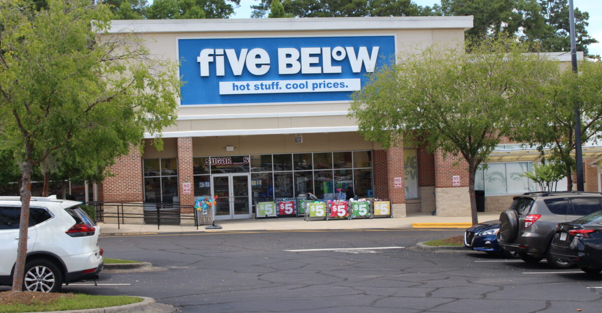 Five Below Governors Marketplace Tallahassee Leon County Florida