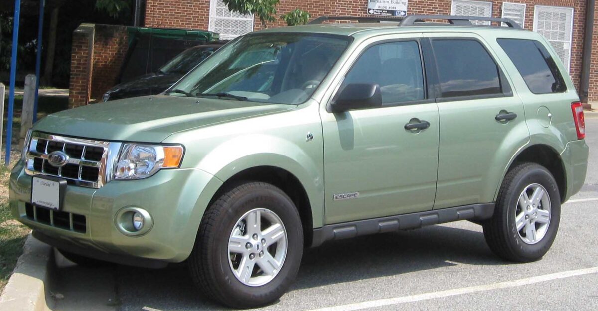 Ford Escape Hybrid photographed in College Park Maryland USA